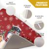 Winter Snowman Dish Drying Mat Red Bird Microfiber Dish Pad 18x24 Inch Absorbent Fast Dry Dishes Draining Mats Holiday Kitchen Accessories view 4