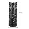 BEIJIALY Metal Umbrella Holder, Umbrella Stand Rack for Entryway, Metal Hollowed Freestanding Round Umbrella Holder Organizer Bin for Home Hotel Office Decor(Black Medium) view 3
