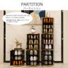 Shoe Cabinet for Entryway,black Shoe Cabinet,rotating Shoe Rack Tower,Hidden Shoe Rack,Rotating Shoe Cabinet Vertical Round Shoe Rack Storage Rotating Shoe Rack Tower Shoe Closet with Doors view 3