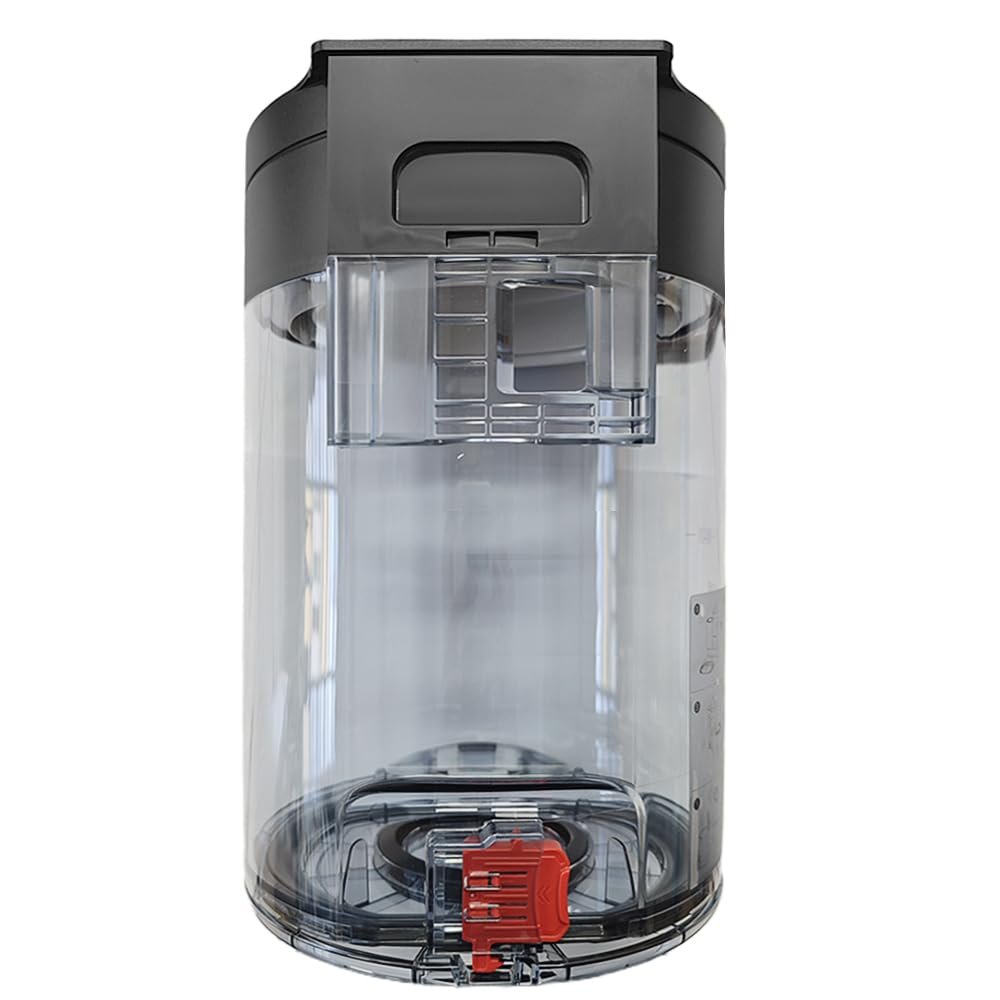 O10 Onyx Dustbin Assembly Dust Container Cup Cyclone Original Replace Accessory Parts. Compatible for Roborock S7 S7 Plus T7S T7S Plus Robot Vacuum Cleaners (B (Black))