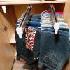 Pull Out Clothes Hanger Rail Rack - Extendable Pull Out Closet Rod - With 2 Sliding Rails Adjustable Extendable Clothes Rail, 201 Steel Finish Sliding Closet Rod, 30-80cm Wardrobe Rail(300mm/11.8inch) view 3