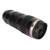 Asixxsix Camera Lens Coffee Mug, Stainless Steel Cup with Lid and Spoon, for Photographers Men Women, Portable Travel Mug (Black) view 4