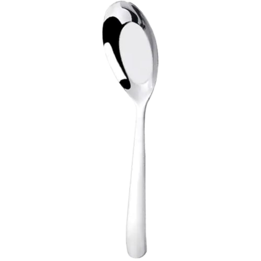 Silver Mirror Stainless Steel Soup Spoon Tableware Flatware Home Kitchen Deepen Large Capacity Fork Spoon Polished M-Spoon