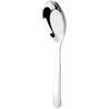 Silver Mirror Stainless Steel Soup Spoon Tableware Flatware Home Kitchen Deepen Large Capacity Fork Spoon Polished M-Spoon view 1