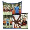 Custom Blanket with Picture - Ships Next Day - Printed in USA - Personalized Picture Blanket - Vibrant Colors, Soft & Warm | Fleece - 30x40 view 1