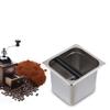 GpahrrDnij Container Built-in Coffee Steel Stainless for Gounds Coffee Box Box KitchenDining & Bar Barbell Brush (Silver, S) view 2