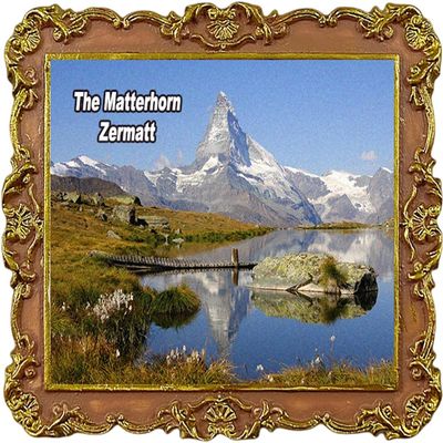 Zermatt Switzerland Tourist Souvenir Fridge Magnet Refrigerator Decorations Magnet