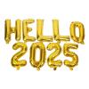 Ciieeo 1set Hello Foil Balloons Year Party Decorations Party Supplies for Festive Celebrations view 1