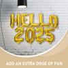 Ciieeo 1set Hello Foil Balloons Year Party Decorations Party Supplies for Festive Celebrations view 2