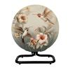 Cugasmaru Flower Hummingbird Fan Cover Waterproof & Dustproof Fan Cover for 24"" x 23"" Suitable for Wall-Mounted Fans, Pedestal Fans and Outdoor Fans, CZA73 view 2