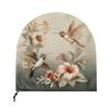 Cugasmaru Flower Hummingbird Fan Cover Waterproof & Dustproof Fan Cover for 24"" x 23"" Suitable for Wall-Mounted Fans, Pedestal Fans and Outdoor Fans, CZA73 view 3