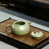 Chinese Tea Pot Raw Ore Bean Green Sand Twisted Mud Purple Sand Pot Handmade Teapot Tea Maker Tea Infuser Pot for Loose Tea view 4