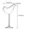 2Pcs 120ML Creative Bird Shaped Cocktail Glass,Funny Clear Crystal Glasses, Unique bird Wine Glass,Individuality Glass Goblet Cups for KTV Home Club Bar Party view 4