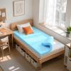 CHUN YI Memory Foam Mattress Topper, Cooling Gel Infused Bed Topper for Pressure Relief, CertiPUR-US Certified Memory Foam Mattress Pad(4", Twin XL) view 1