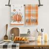 Artoid Mode Orange Hello Pumpkin Fall Dish Towels 2 pcs and Placemats Set of 4 view 4