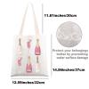 JNIAP Champagne Tote Bag Champagne Lover Gifts Champagne Shoulder Bag Champagne Bachelorette Tote Bag (Champagne tb) view 3