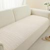 Foxdecor Couch Cover Sofa Covers Washable, Dog Bed Cover Couch Covers for 3 Cushion Couch Sofa Pet Friendly, Dog Couch Cover Furniture Covers for Pets.(Cream 40x50 inch) view 1