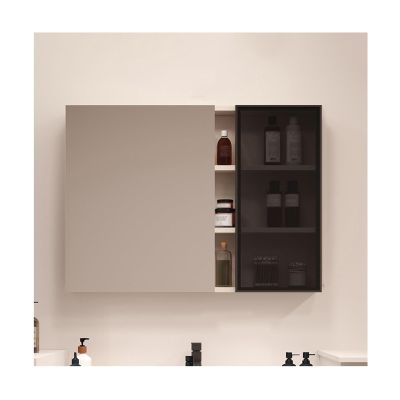 ZXCVBNAS Bathroom Medicine CabinetMedicine cabinets for BathroomDouble Doors Wall Mounted Mirror Cabinetfor Mirror Cabinet for Bathroom, Living Room, BedroomTwo Styles(A,W85cm/33in)