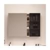 ZXCVBNAS Bathroom Medicine CabinetMedicine cabinets for BathroomDouble Doors Wall Mounted Mirror Cabinetfor Mirror Cabinet for Bathroom, Living Room, BedroomTwo Styles(A,W85cm/33in) view 1
