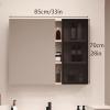 ZXCVBNAS Bathroom Medicine CabinetMedicine cabinets for BathroomDouble Doors Wall Mounted Mirror Cabinetfor Mirror Cabinet for Bathroom, Living Room, BedroomTwo Styles(A,W85cm/33in) view 2