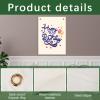 2 pcs sublimation blank canvas banner hanging flag banner for nursery wall decor for kids room decor for boys and girls,canvas banners wall hanging sublimation banners blank view 3