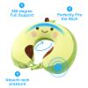 Miruchertter Travel Neck Pillow for Kids Boys & Girls Avocado Memory Foam Neck Pillow for Sleeping Portable Cute Cartoon Travel Pillow Travel Accessories for Airplane Car Train Home Office - Avocado view 4