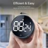AVINIA Digital Kitchen Timers, Visual timers Large LED Display Magnetic Countdown Countup Timer for Classroom Cooking Fitness Baking Studying Teaching, Easy for Kids and Seniors view 3