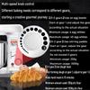 DPLXQPP Stand Mixer,3 Speed tilt Head Food Mixer,500w Kitchen Electric Mixer with Stainless Steel Bowl,Dishwasher Safe Attachments for Most Home Chefs,110V-5L view 4