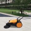 Giciashop Walk-Behind Hand Push Floor Sweeper,14.53gal Hand Push Sweeper,41.34in Sweeping Width Industrial Floor Sweeper with 5 Adjustable Gears for Shopping Malls,Factories,Hotels view 3