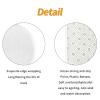 Bathroom Rugs Sets 3 Piece, Soft Absorbent Bath Rugs Pineapple in The Pool, U-Shaped Contour Toilet Rug and Toilet Lid Cover, Non-Slip Bath Mat Carpet for Bathroom Toilet view 4