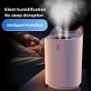 Humidifiers for Bedroom,3L Dual Nozzle Portable Air Humidifier,Colourful Lamp/Quiet Work/Three Stalls Cool Mist Humidifiers for Bedroom,Easy to Fill and Clean Humidifier for Plants. (pink) view 4