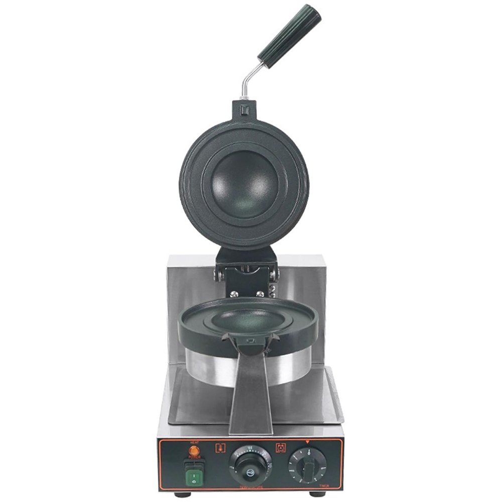 Burger Waffle Maker, Commercial Burger Waffle Maker, 1000w, Non-Stick Pan, Non-Slip Foot Pads, Rotate 180 , For Restaurant Bakeries Snack Bar