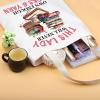 PLITI Funny Crochet Gift Knitting Gift Book Lover Gift This Lady Will Never Own Enough Books & Yarn Tote For Bookworm (Books & Yarn TG) view 4