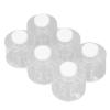 GOTOTOP Stackable Jar 6 Pcs Stackable Pot Tower Color Transparent Pot Seasoning Bottle Condiment Holders for Kitchen view 4