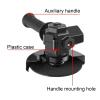 Drill Bit Switch Angle Grinder Adapter Abs Steel Angle Grinder Converter With Handle Electric Drill Bit Cutting Grinding Polishing Electric Tool Used view 2
