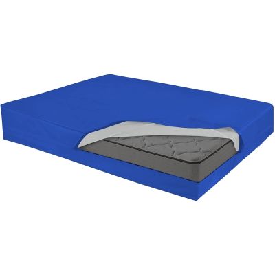 KGBNYSS Mattress Bags for Moving Waterproof Mattress Storage Bag for Moving and Storage - Reusable Mattress Protection Cover Bag, Twin Size Mattress Protector with Strong Zipper(Blue,196x38x107cm)