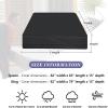 KGBNYSS Mattress Bags for Moving Waterproof Mattress Storage Bag for Moving and Storage - Reusable Mattress Protection Cover Bag, Twin Size Mattress Protector with Strong Zipper(Blue,196x38x107cm) view 2