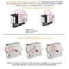 Equip. DR US AH1491575 EA1491575 EDR91575X1 Compatible with Whirlpool KitchenAid Microwave Block-Fuse fits Old #s AH1491575 EA1491575 view 4