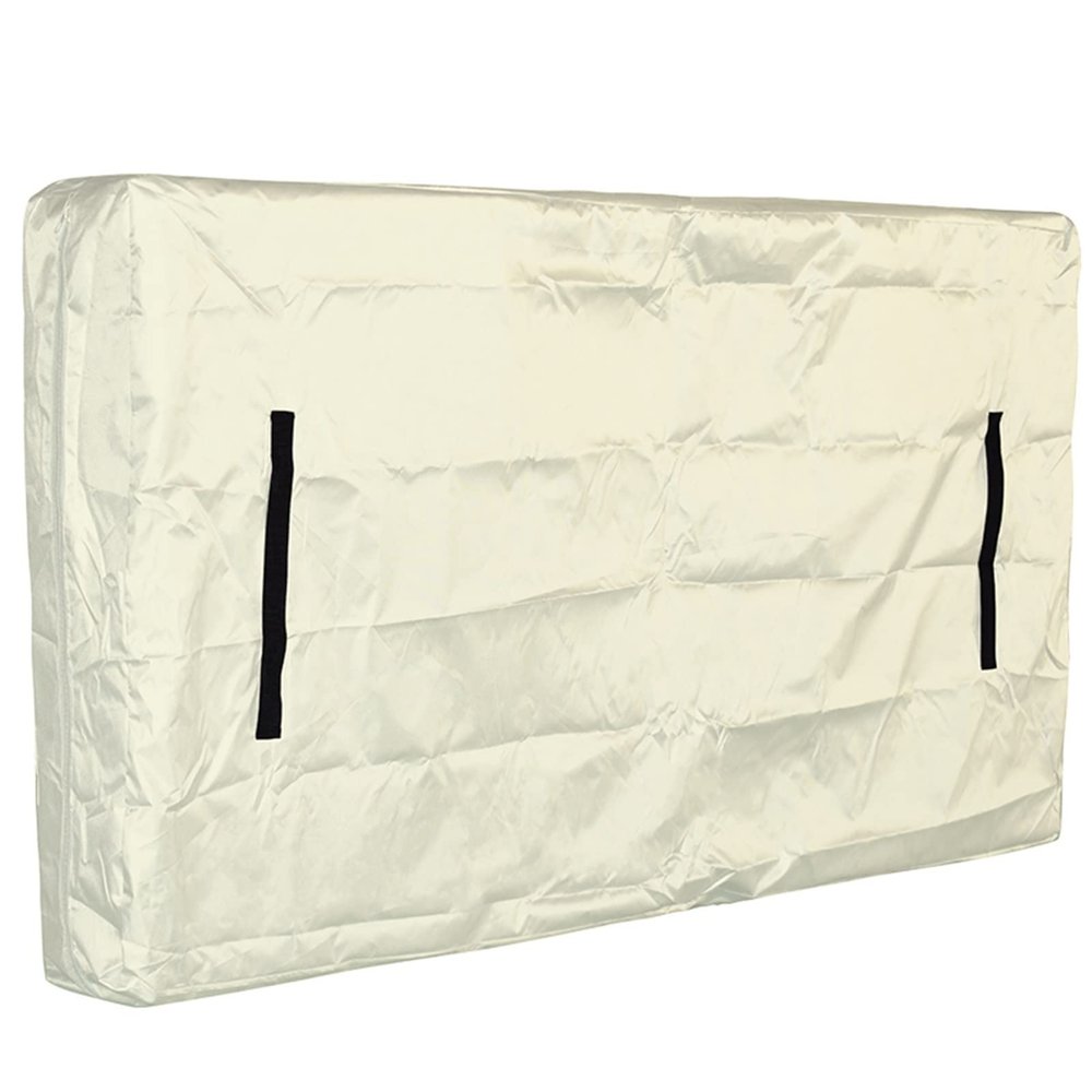 KGBNYSS Mattress Storage Bag for Moving and Storage, Reusable Mattress Storage Bag, Zippered Mattress Protector with 8 Strong Carrying Handles(Beige,82x16x62)