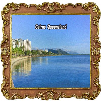Cairns Queensland Australia Refrigerator Magnets Tourist Souvenir Fridge Decoration Magnet