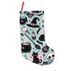 Augenstern 18 Inches Classic Large Christmas Stocking Halloween-Goth-Witch-Creepy Xmas Hanging Stocking for Holiday Christmas Party Family Decor view 1