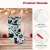 Augenstern 18 Inches Classic Large Christmas Stocking Halloween-Goth-Witch-Creepy Xmas Hanging Stocking for Holiday Christmas Party Family Decor view 4