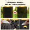 2 Pack Plastic Table Cloth Disposable, 54x108 Black and Gold Table Cloths for Parties, Waterproof and Greaseproof Gold Dot Rectangles Tablecloth for Party Decorations BBQ, Wedding, Fine Dining view 4