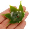 COHEALI 100Pcs Plastic Flower Base Calyxes 2.16 Inch Green Sepals for DIY Artificial Rose Flowers Floral Stem Crafts Home Decor Flower Shop Use view 2