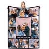 DSSHENGDS Customized Best mom Gift, Birthday Personalized Blanket, Personalized Couple Blanket, Personalized Photo Gift for mom, Girlfriend, him, her, Anniversary, Christmas-K-150 * 230 view 1