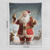 Tapestry Wall Hanging 30 X 40 in Decorates Tapestrys for Bedroom Christmas Santa Claus Wall Tapestry Soft Aesthetic Wall Decor Tapestries for Living Room Personalized Wall Blanket view 2