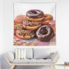 Tapestry Wall Hanging 30 X 40 in Decorates Tapestrys for Bedroom Donuts Chocolate Wall Tapestry Soft Aesthetic Wall Decor Tapestries for Living Room Personalized Wall Blanket view 3