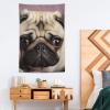 Tapestry Wall Hanging 30 X 40 in Decorates Tapestrys for Bedroom Pug Wall Tapestry Soft Aesthetic Wall Decor Tapestries for Living Room Personalized Wall Blanket view 4