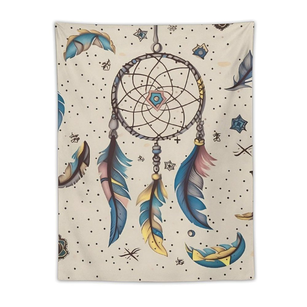 Tapestry Wall Hanging 30 X 40 in Decorates Tapestrys for Bedroom Dream Catcher And Moon Wall Tapestry Soft Aesthetic Wall Decor Tapestries for Living Room Personalized Wall Blanket