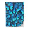 Tapestry Wall Hanging 30 X 40 in Decorates Tapestrys for Bedroom Many Blue Butterfly Wall Tapestry Soft Aesthetic Wall Decor Tapestries for Living Room Personalized Wall Blanket view 1